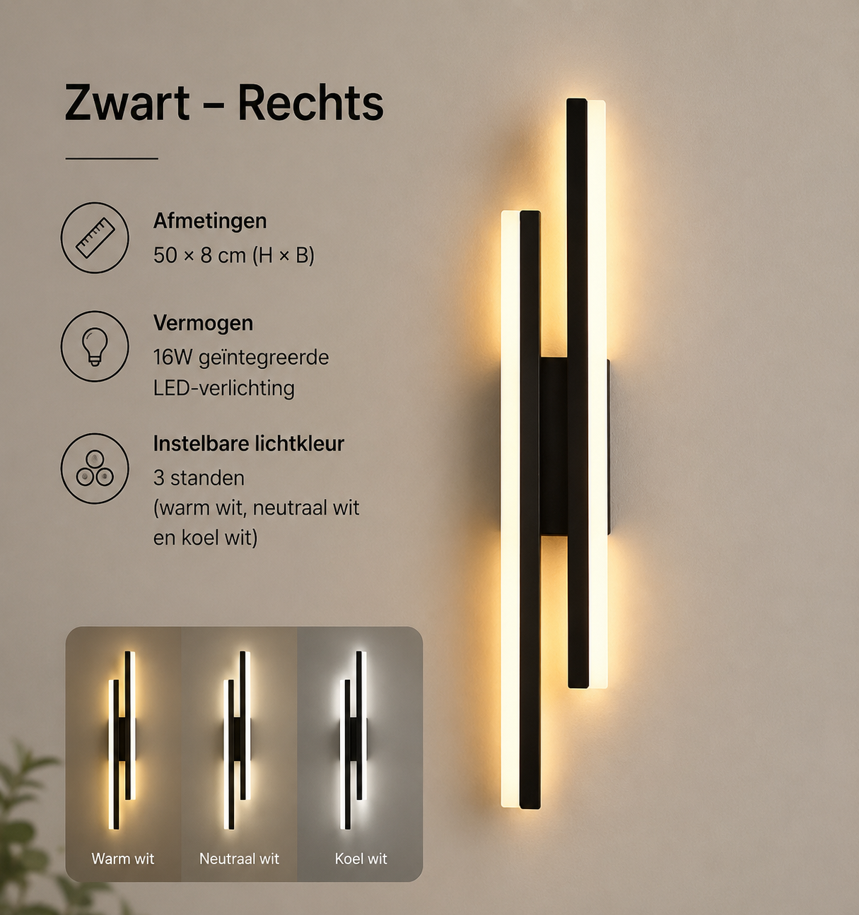 Lumora Wandlamp