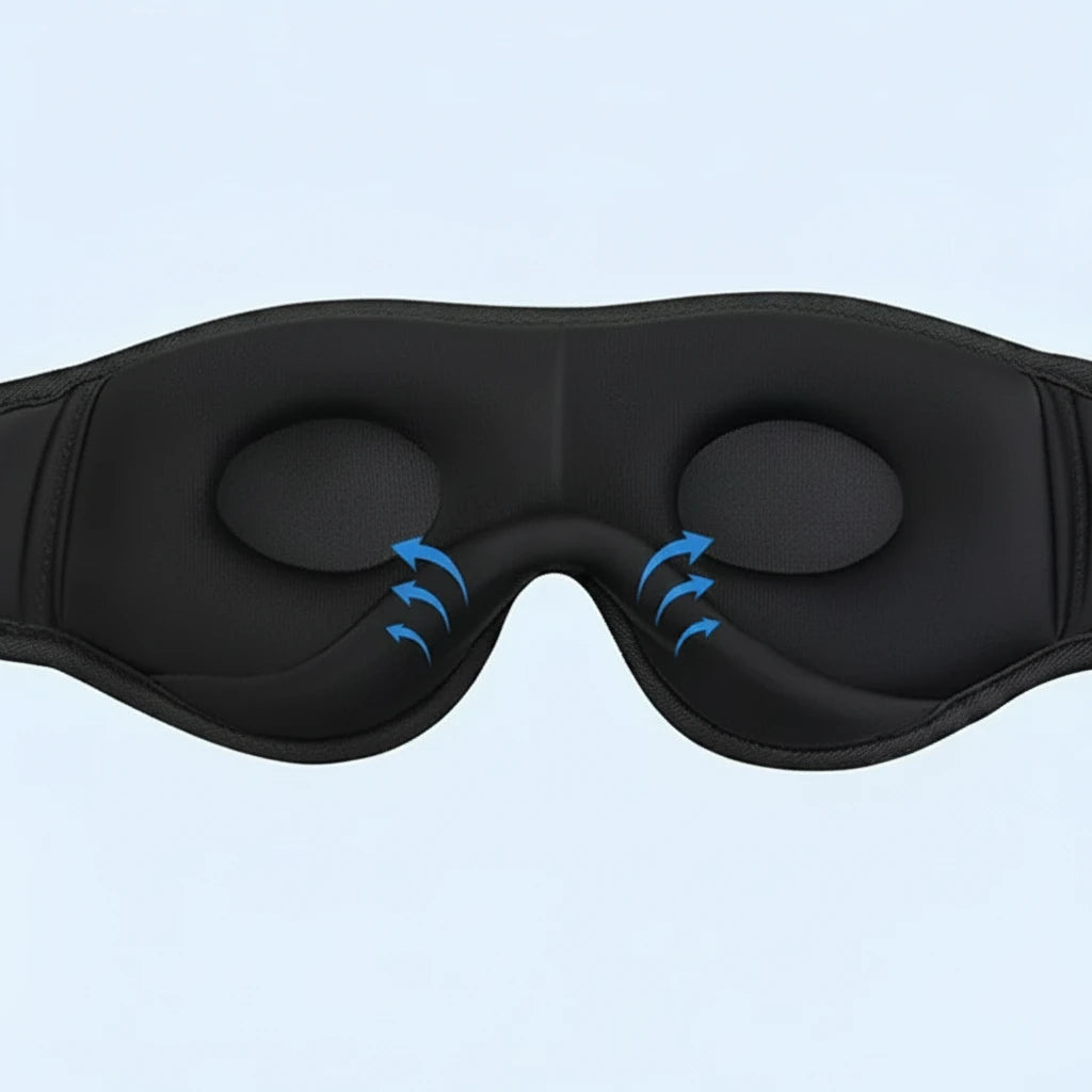 DreamWave™ – Luxe Bluetooth Slaapmasker
