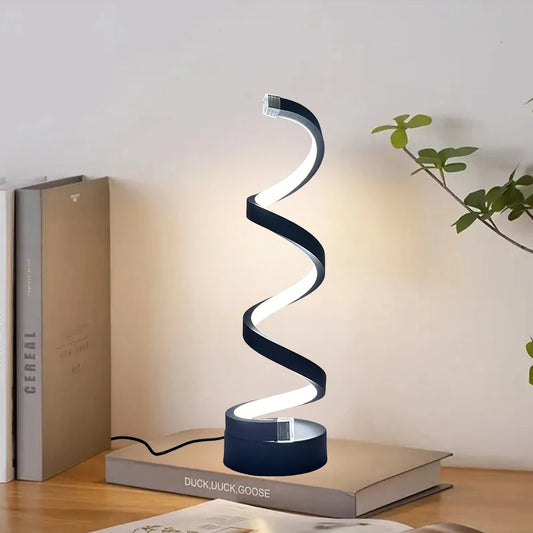 Spiral Bedside Lamp