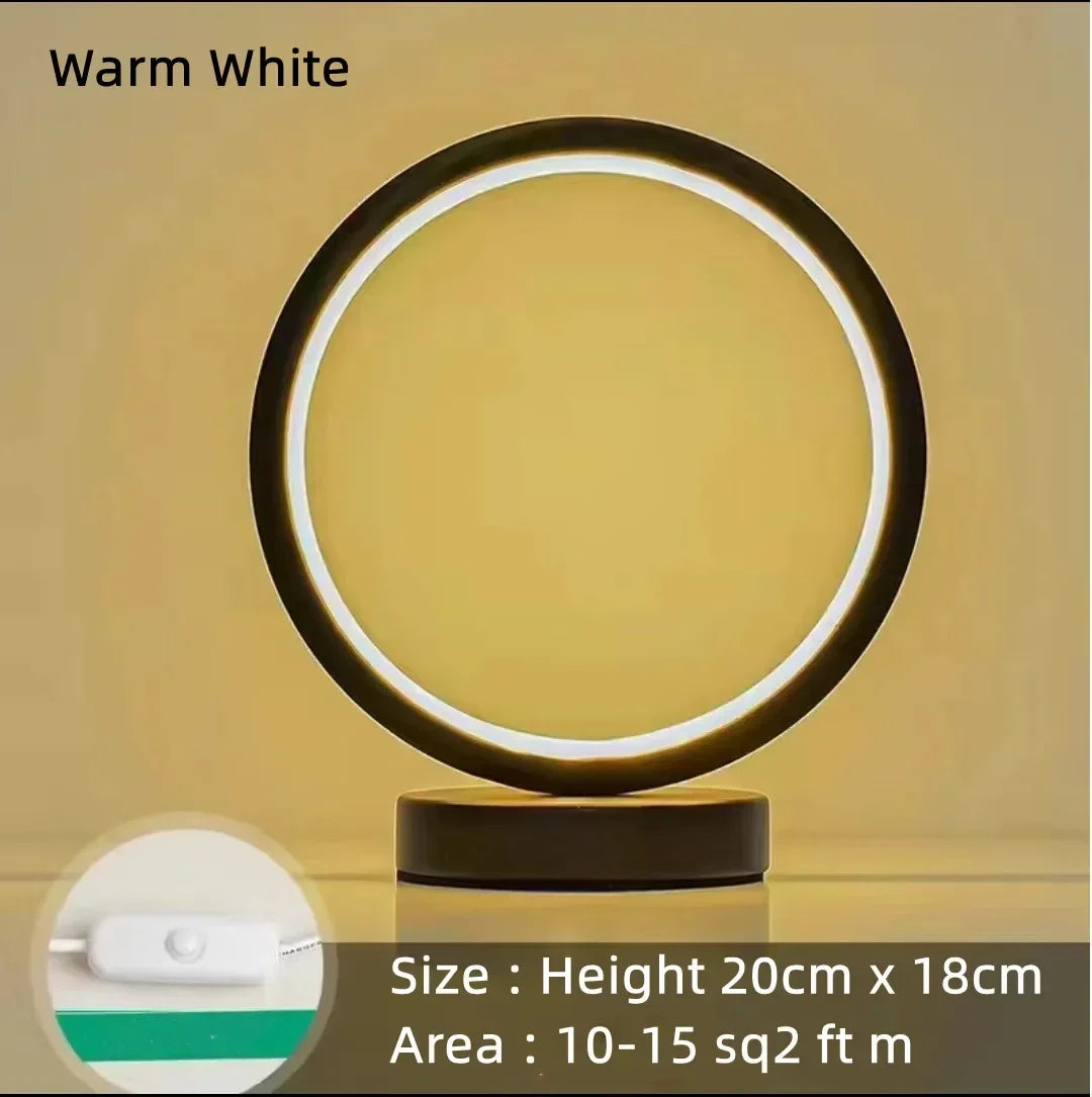 Circular Table Lamp